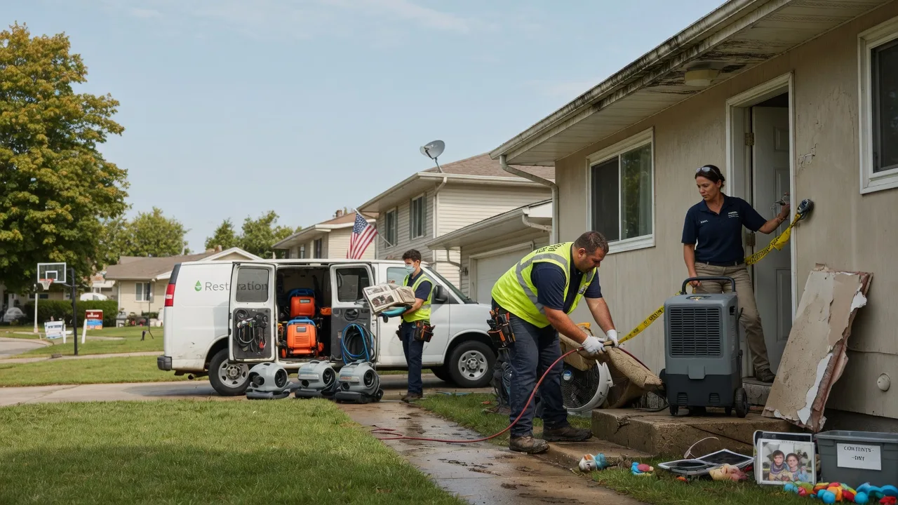 Water Damage Restoration in Pampa, TX near me